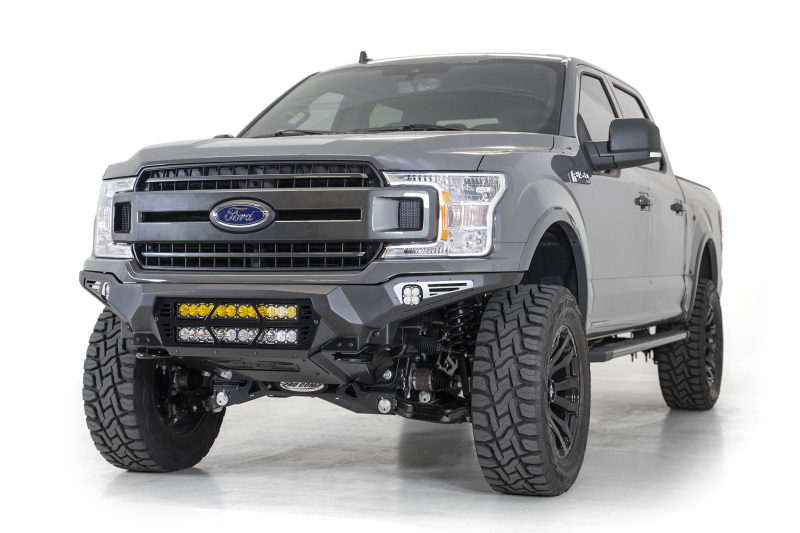 Ford F-150 Bumper - Front - Addictive Desert Designs - Bomber - Hammer Black - `18-`27